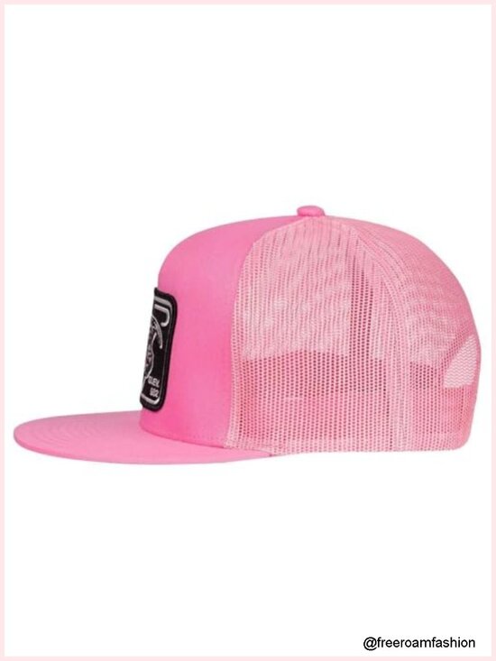Adjustable Snapback Five Panel Trucker Hat - Unisex Country Western Baseball Cap main image 3